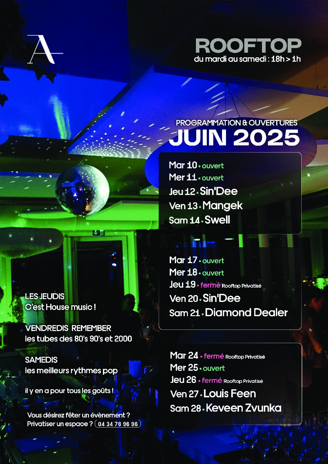 Les soirées de juin