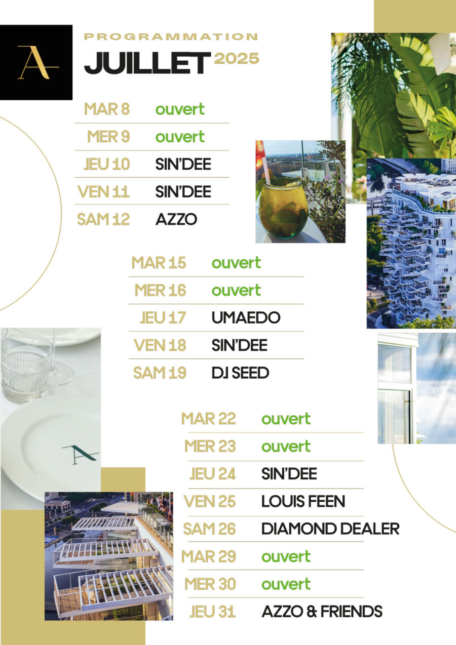 LES SOIRÉES de JUILLET